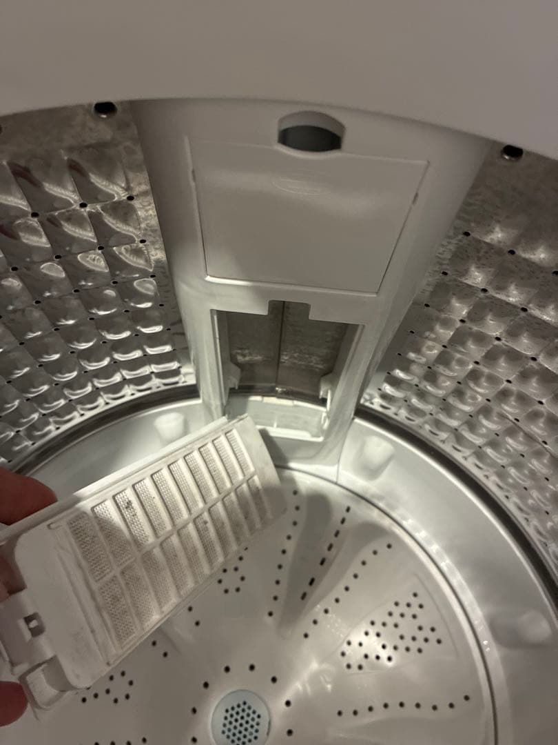 洗濯機 使用4ヶ月のみHaier JW-U55B ホワイト 白 容量 5.5㎏