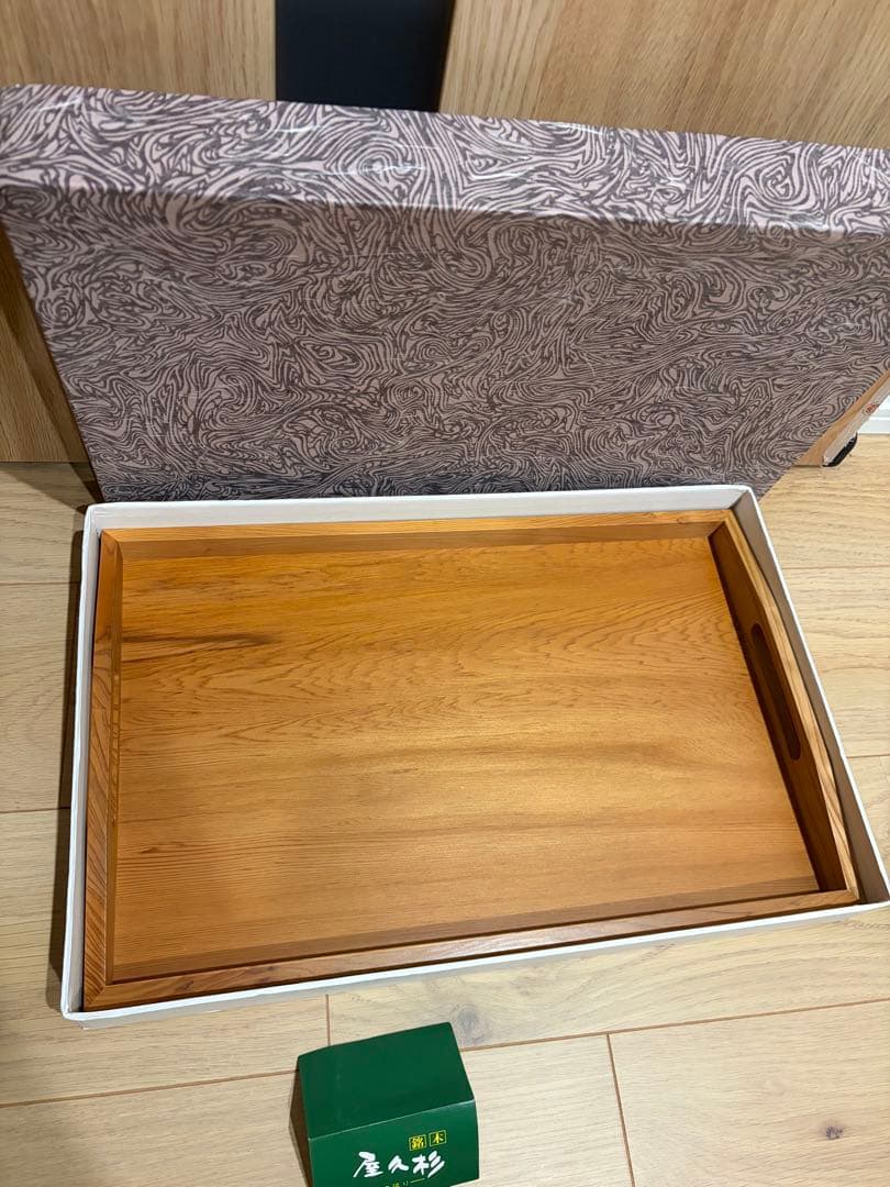 し*子様 屋久杉　おぼん　トレイ