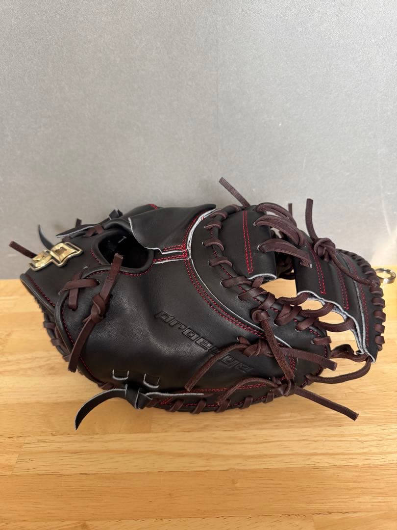 な*い様 お正月セール SSK プロエッジ 硬式キャッチャーミット ブラック×茶