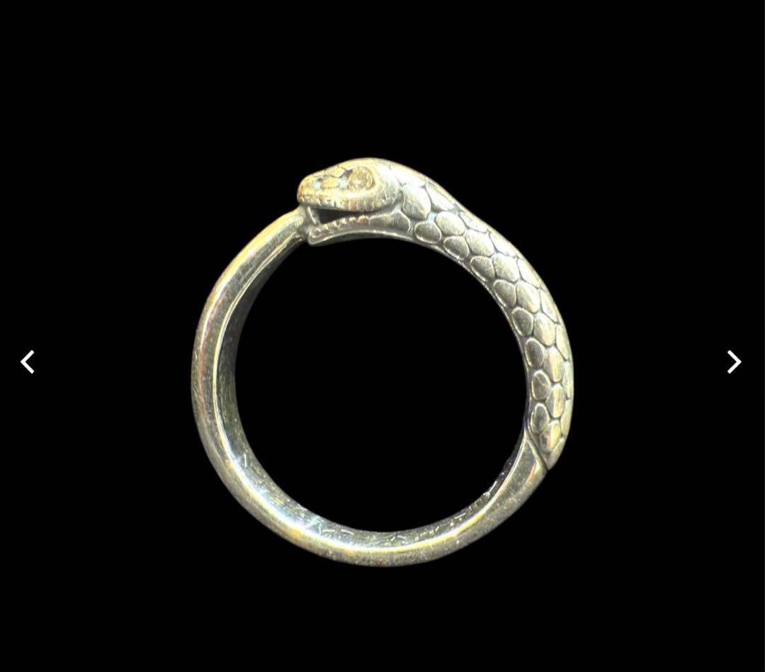 【新品未使用】HOS ウロボロスデザイン シルバーリング