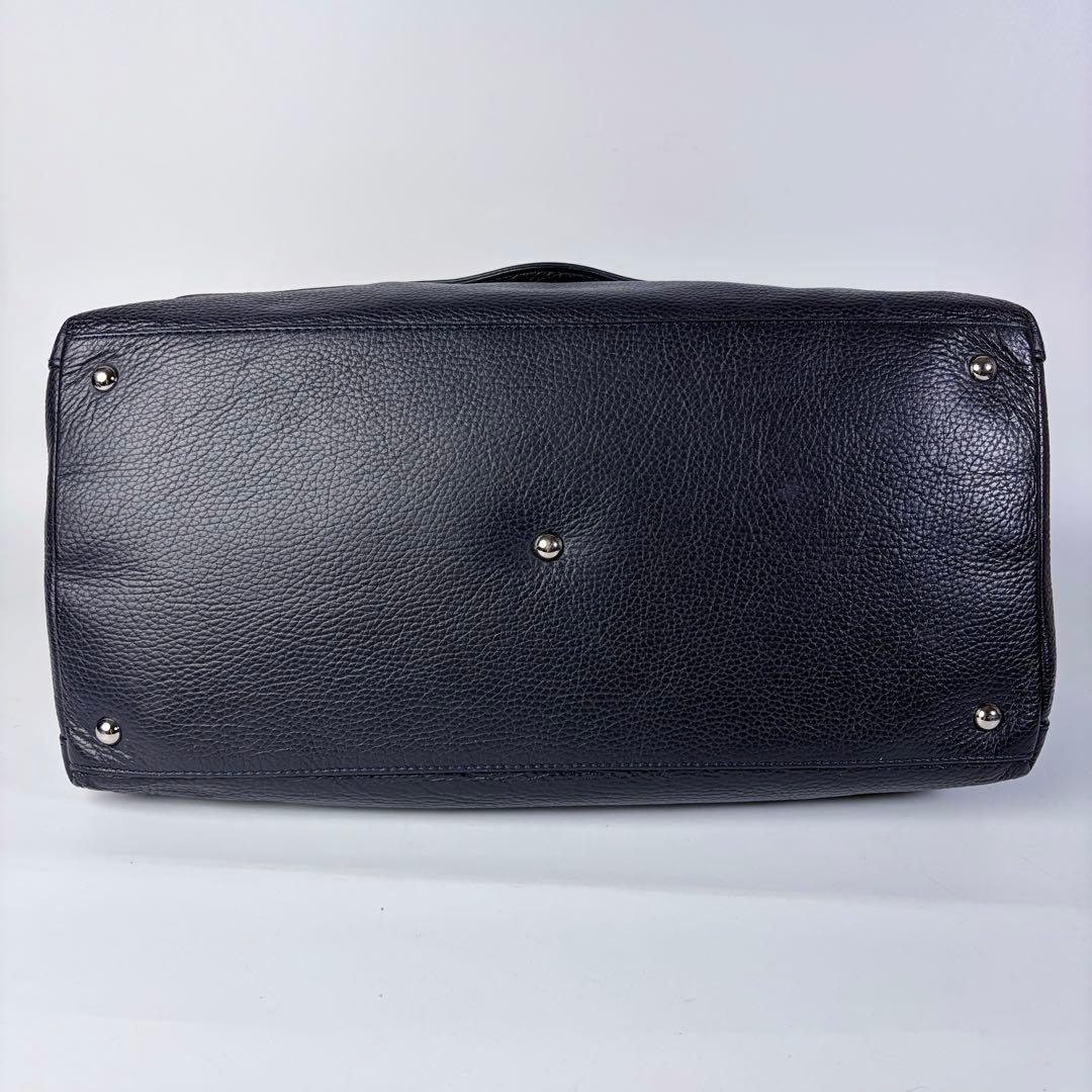 daimaruyaザラネート ポスティーナ L ネイビー 大容量 ショルダ