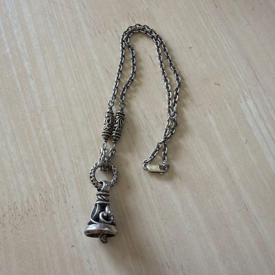 シルバーネックレス　レナードカムホート
