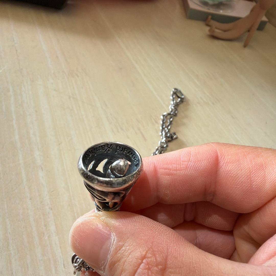 シルバーネックレス　レナードカムホート