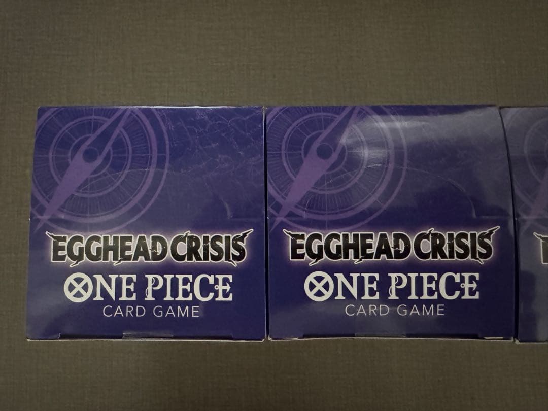 ワンピースカード EGGHEAD CRISIS4箱