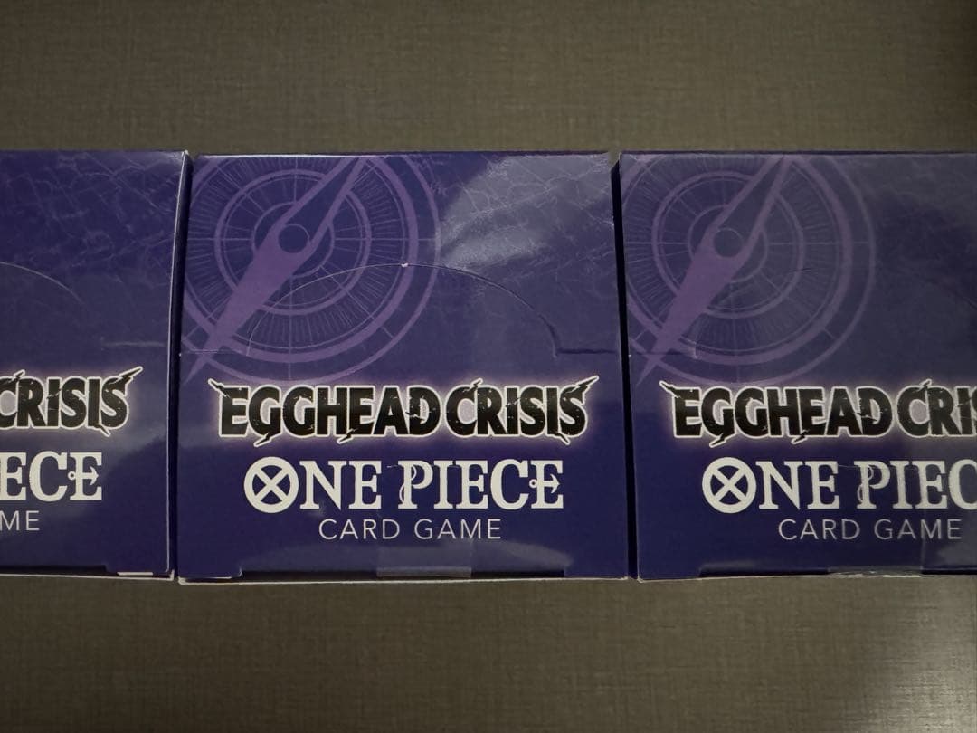 ワンピースカード EGGHEAD CRISIS4箱