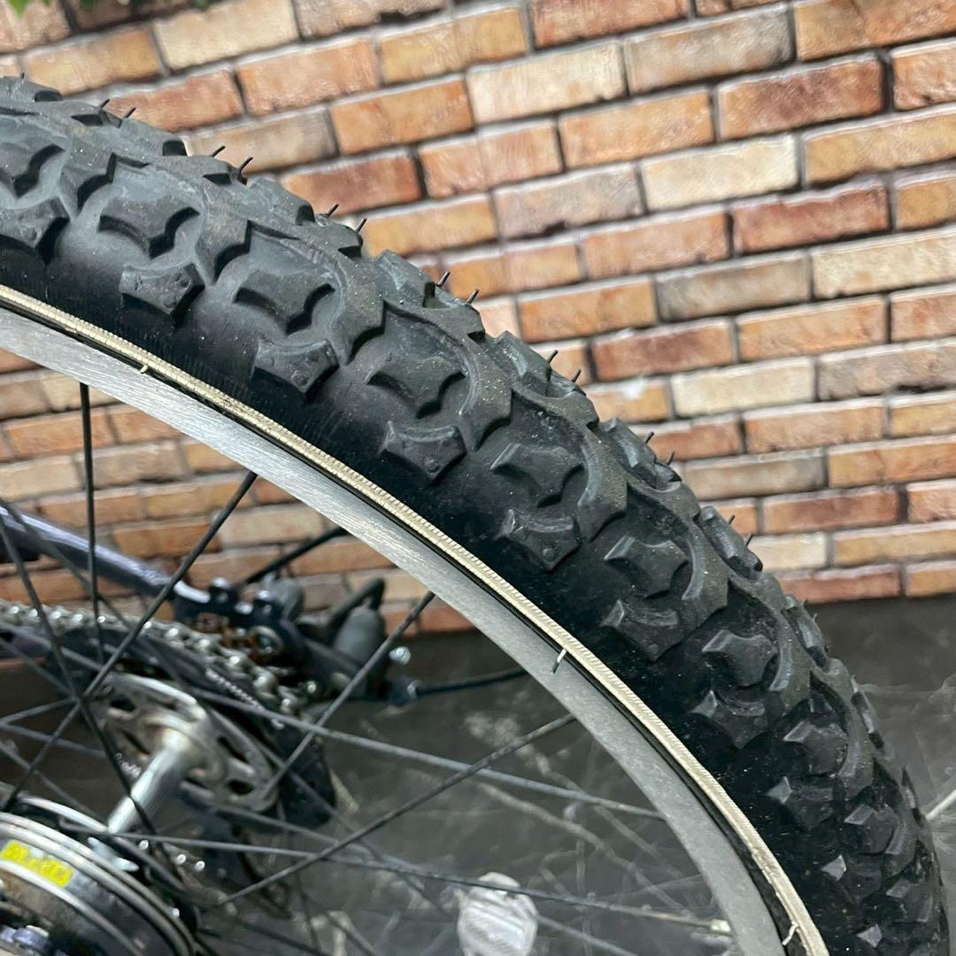 引取り価格【69】子供用自転車 子供車 ブリヂストン CFJ 紺色 22インチ