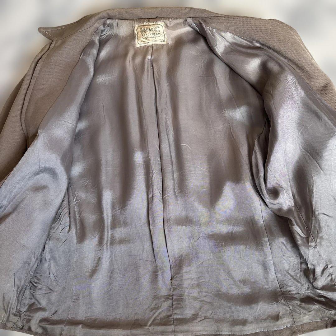 【40s ❗️】h barc スポーツジャケット　ギャバジャン 【オメプリ⭕️】