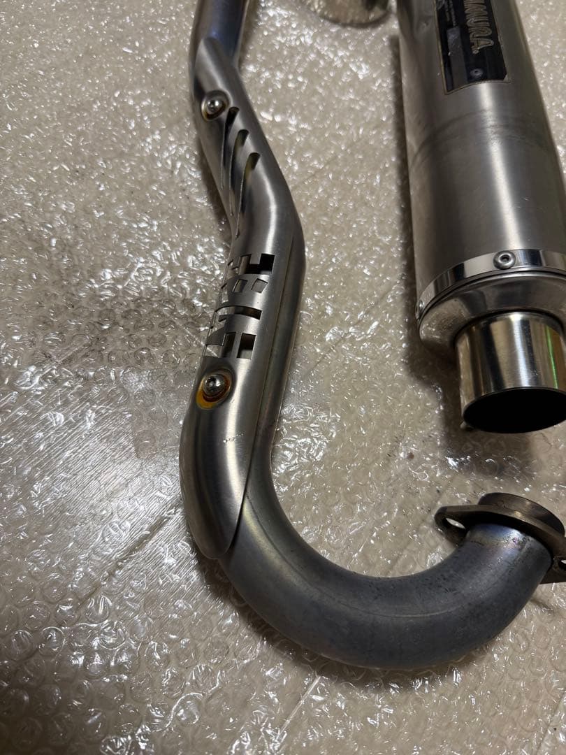 アーモンド　XR50モタード　ヨシムラマフラー