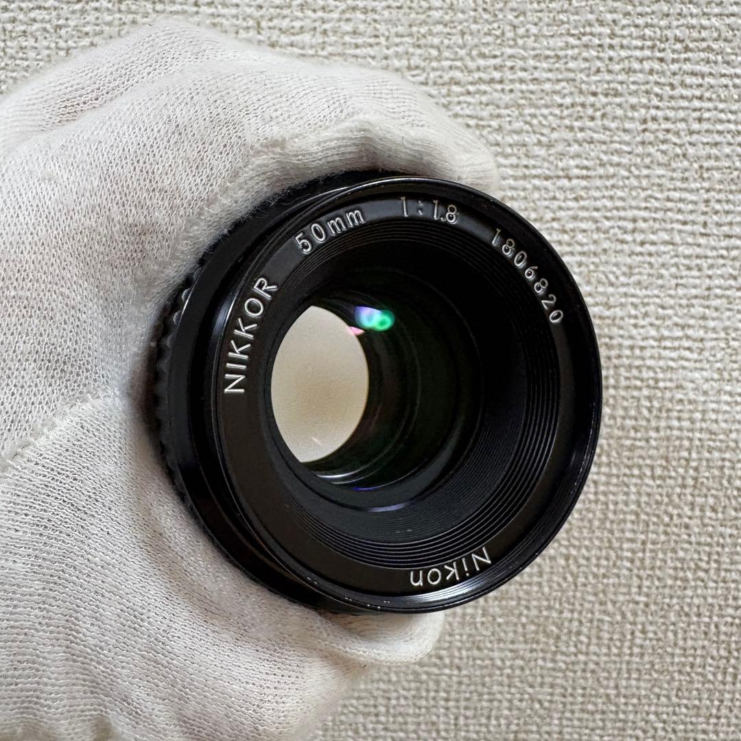 NIKKOR 50mm f/1.8 レンズ　ニコン　Nikon