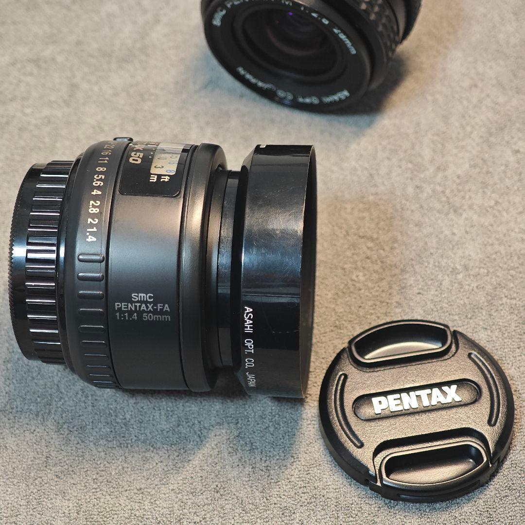 美品 smc PENTAX-FA 50mm f/1.4 レンズ