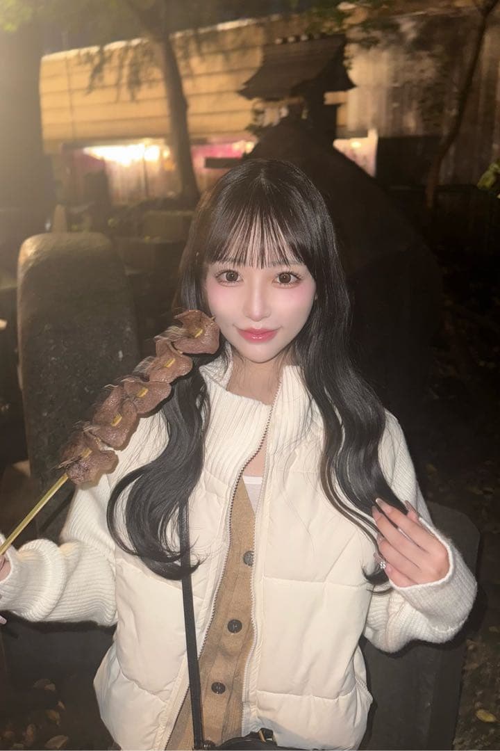 kerry ハイネックリブダウンジャケット