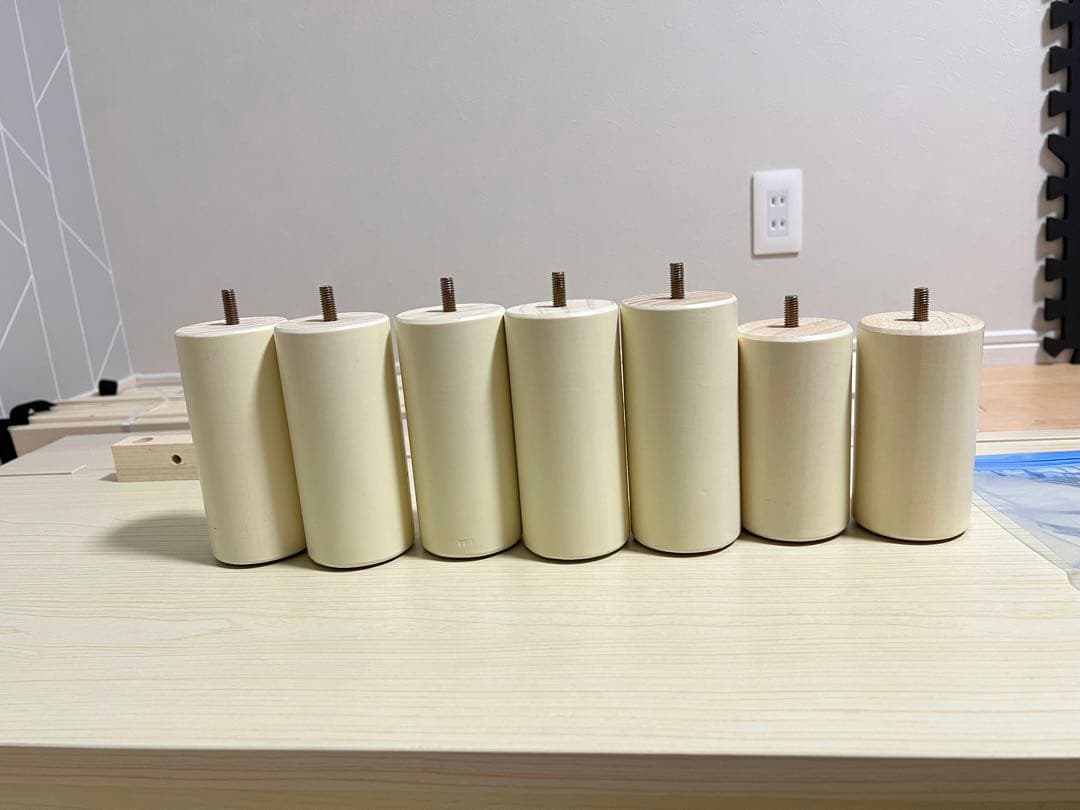 【ゆう】セミダブルベッドフレーム rasik USBポート ロータイプ