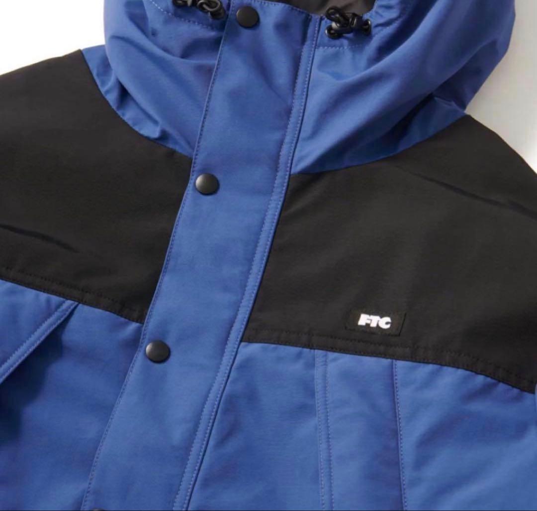 FTC マウンテンパーカー 青と黒
