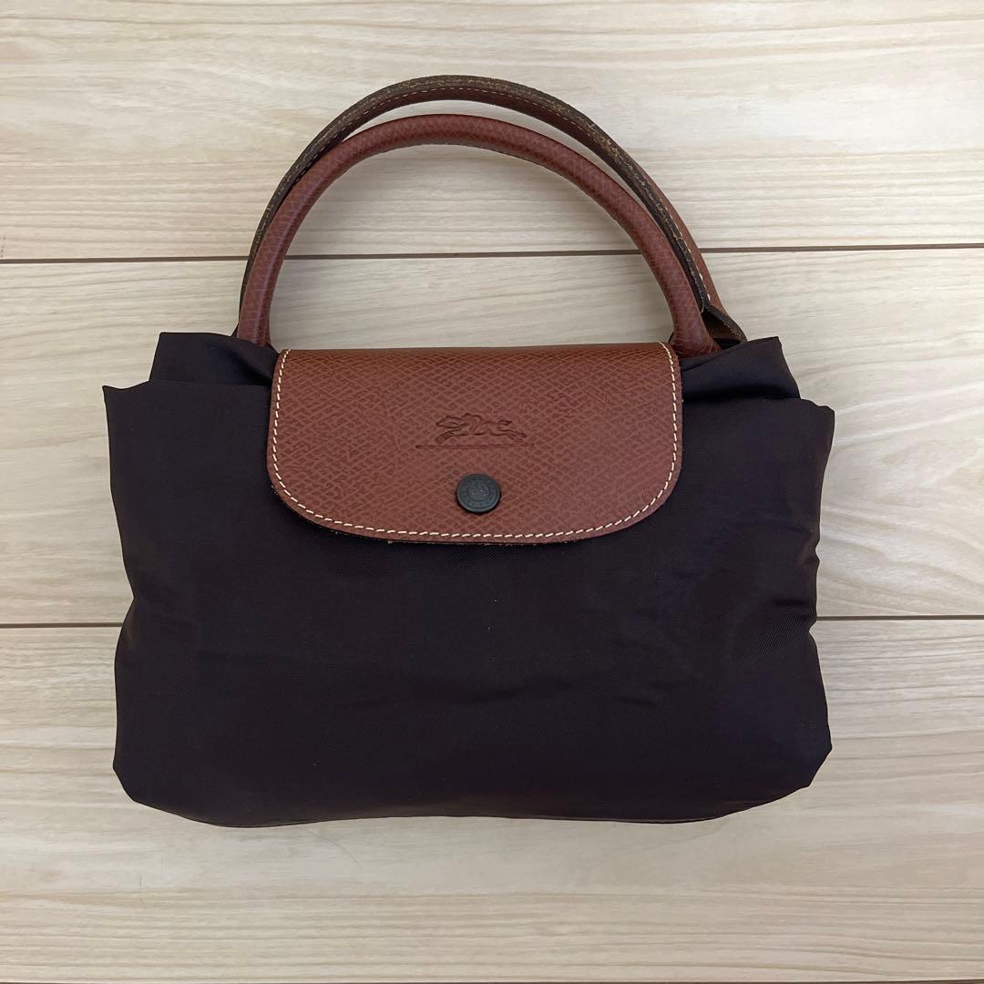 LONGCHAMPロンシャン 3way ボストンバッグ 旅行 大容量 ブラウン