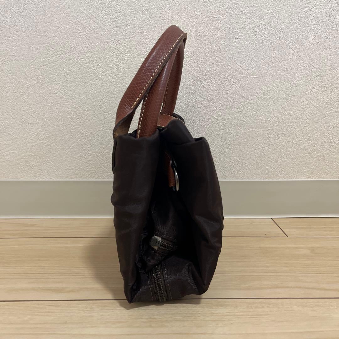 LONGCHAMPロンシャン 3way ボストンバッグ 旅行 大容量 ブラウン