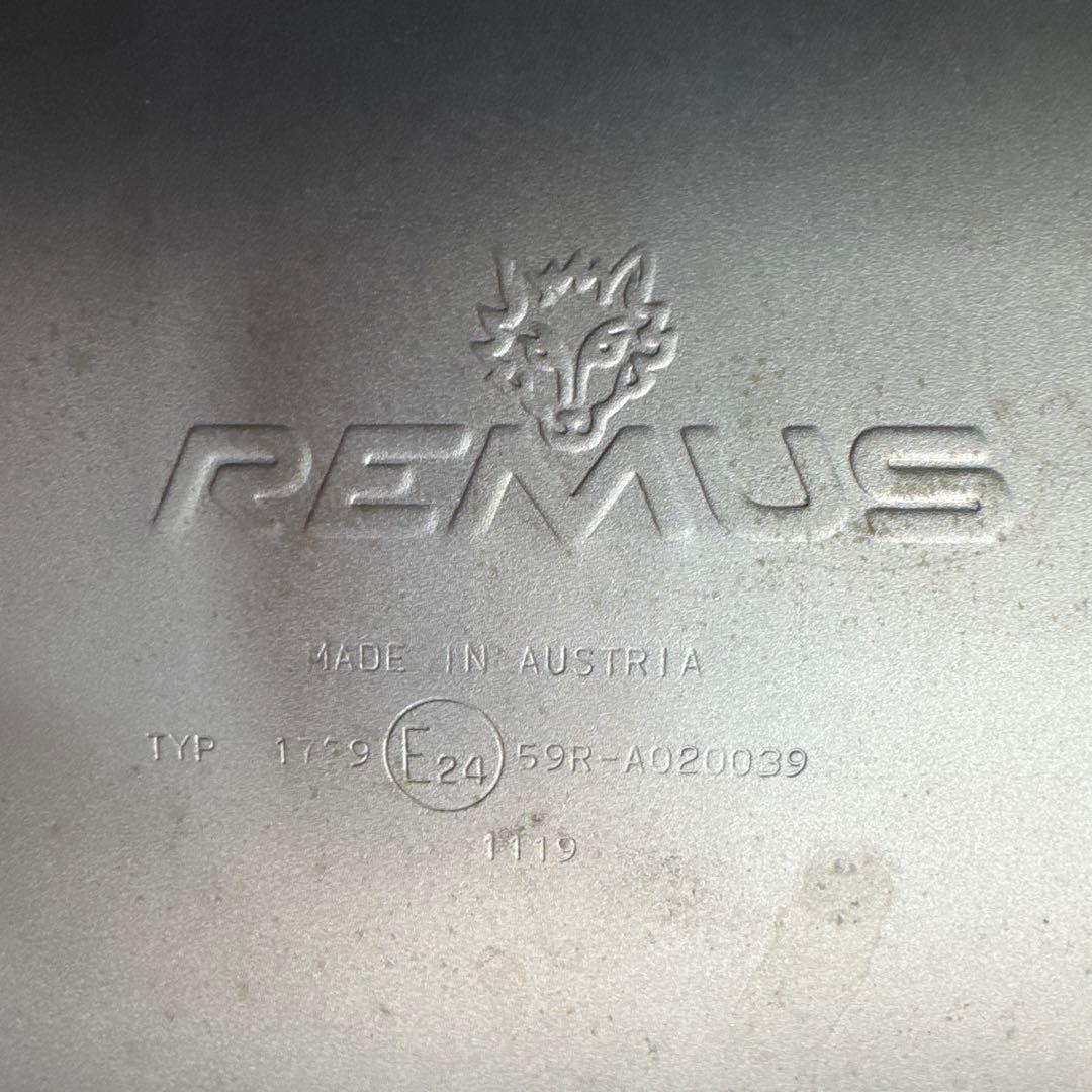  M2 s55用　レムスマフラー、等長中間パイプセット