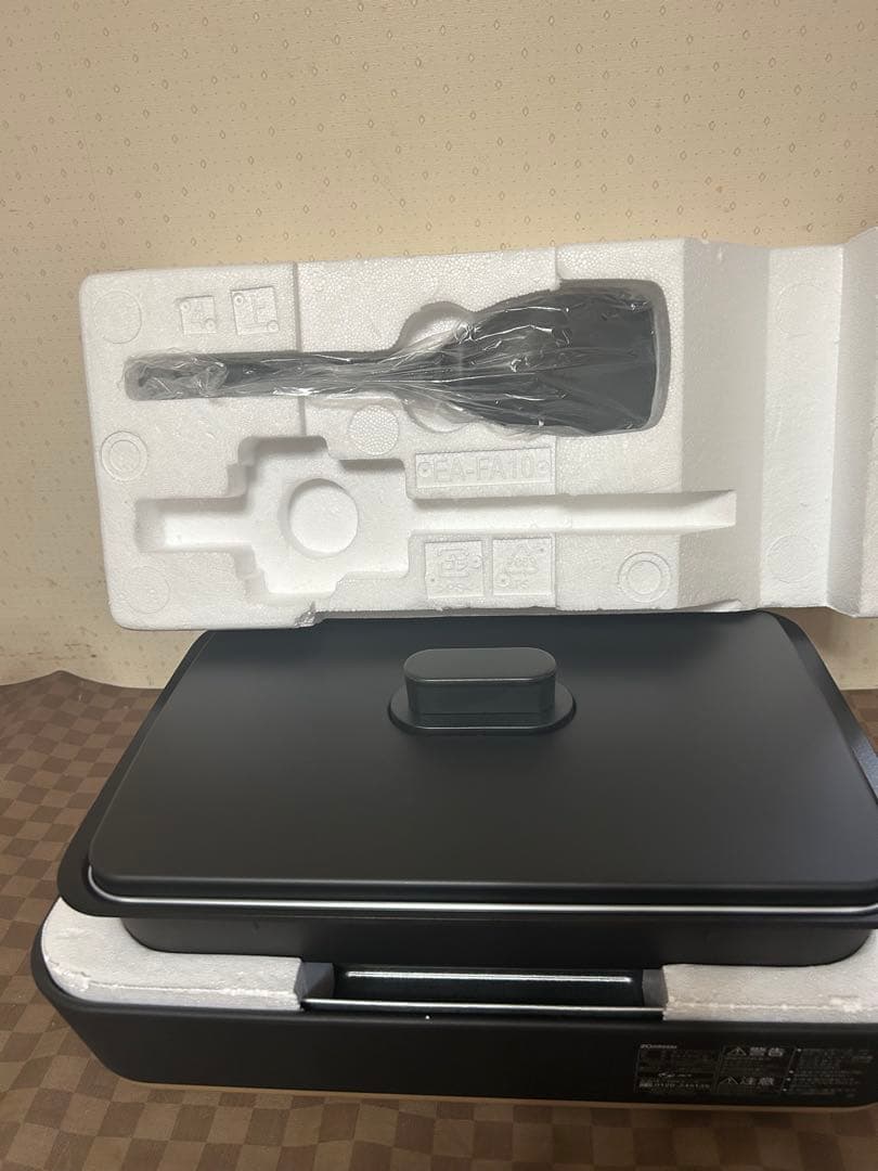 ZOJIRUSHI EA-FA10-BA 新品未使用 ホットプレート　STAN