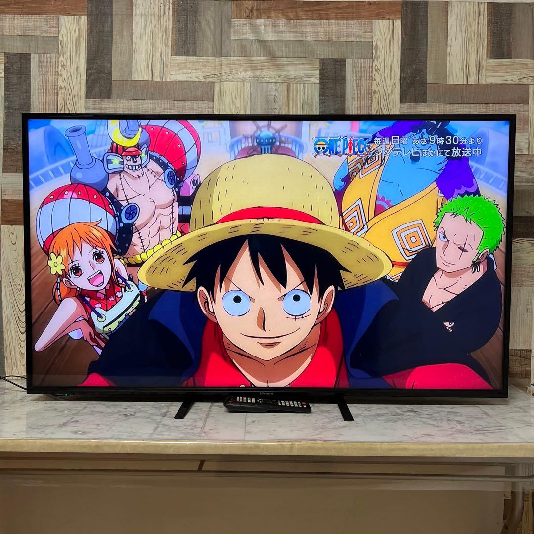 即日受渡❣️全国送料込Hisense55型液晶 テレビ 外付HDD裏番組録画対応