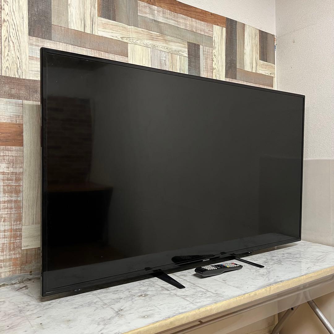 即日受渡❣️全国送料込Hisense55型液晶 テレビ 外付HDD裏番組録画対応