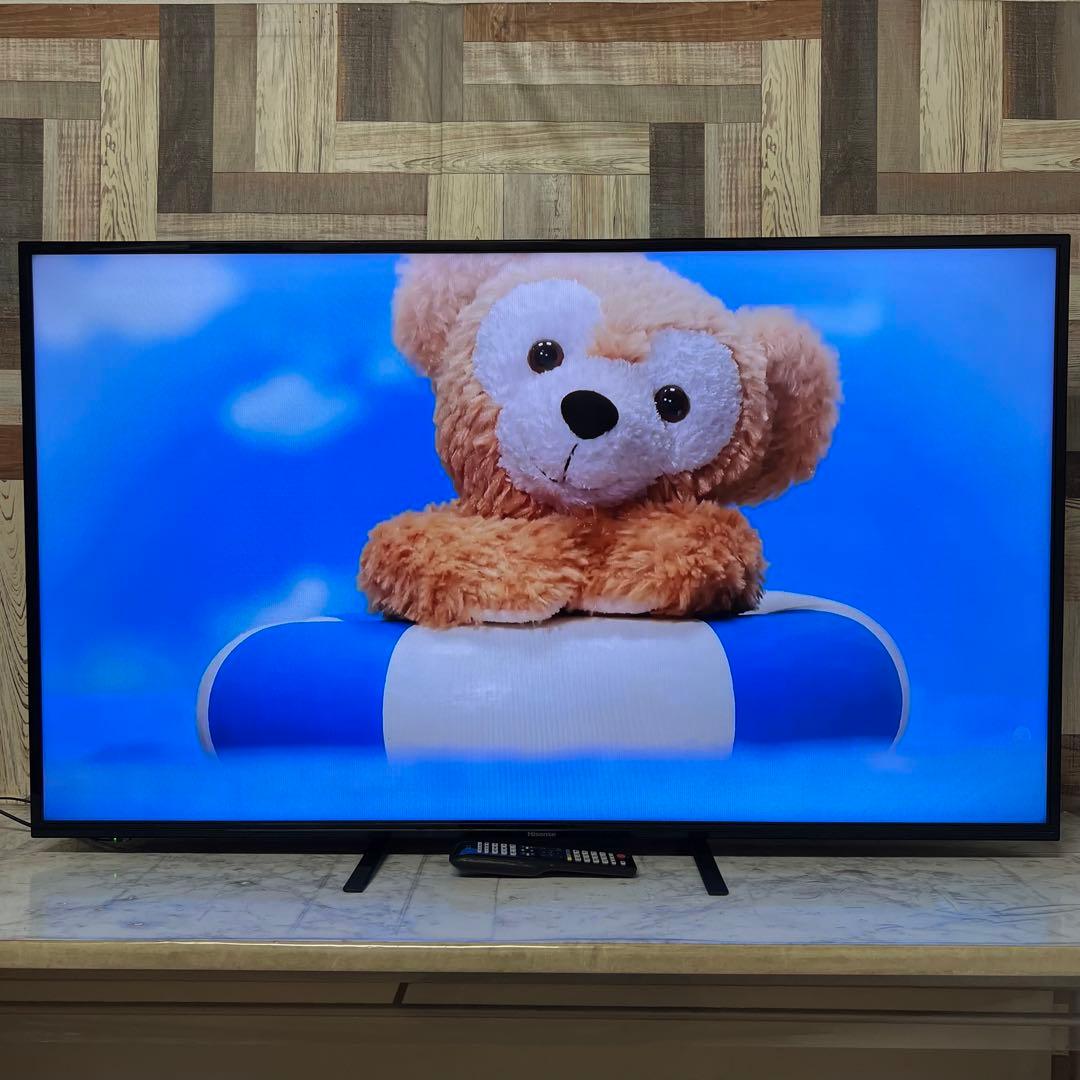 即日受渡❣️全国送料込Hisense55型液晶 テレビ 外付HDD裏番組録画対応