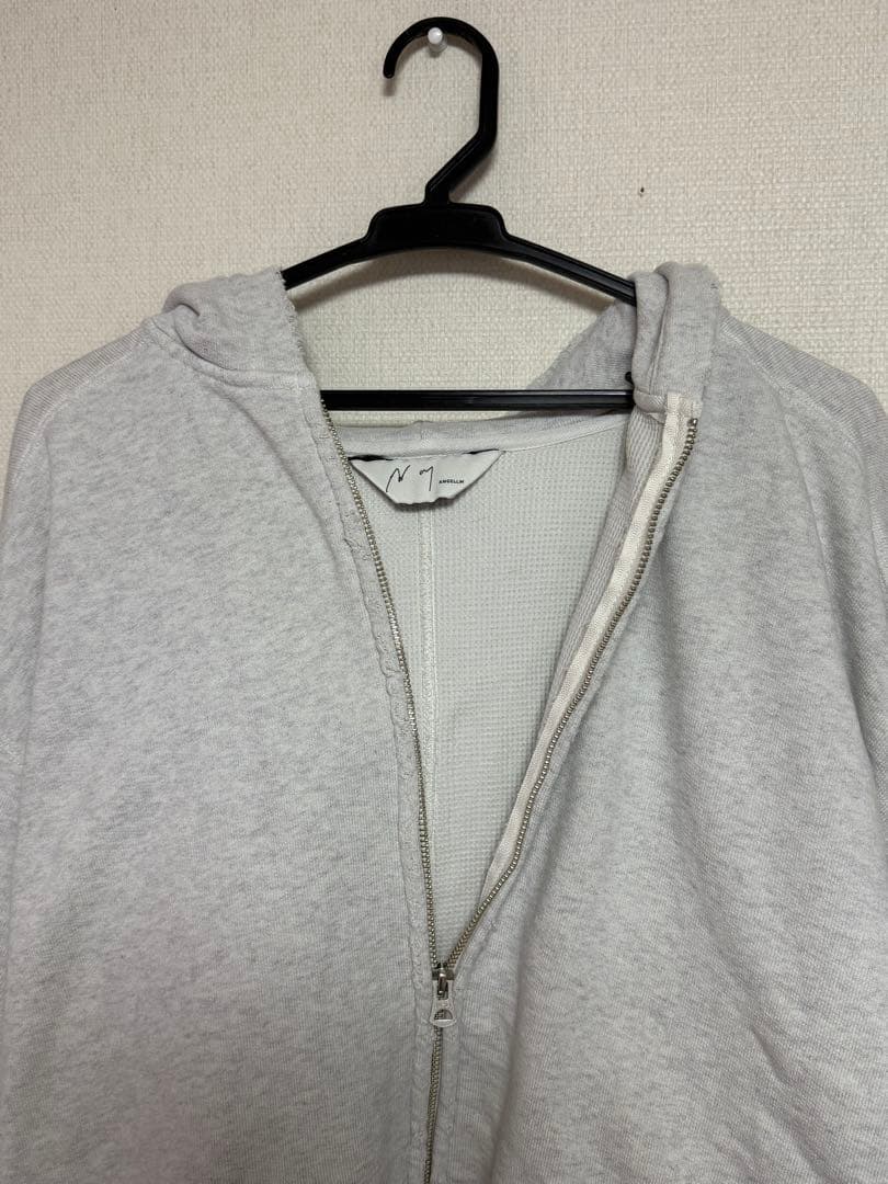 トップス ANCELLM ZIP UP HOODIE size1
