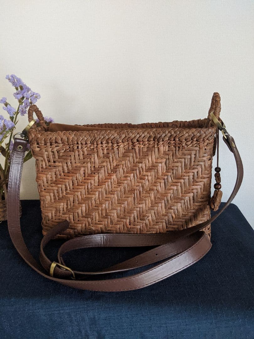 【国産】山葡萄蔓バック ショルダーバック