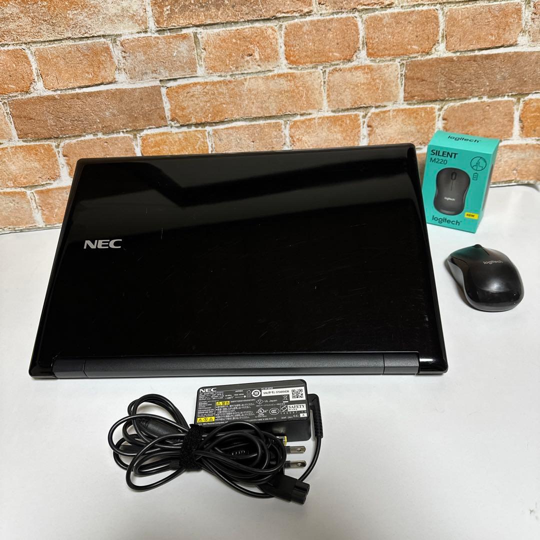 美品　NEC VersaProノート PC Webカメラ　SSD Win11