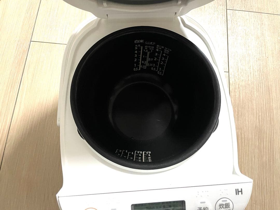 美品TOSHIBA IH炊飯器 5.5合2023年購入