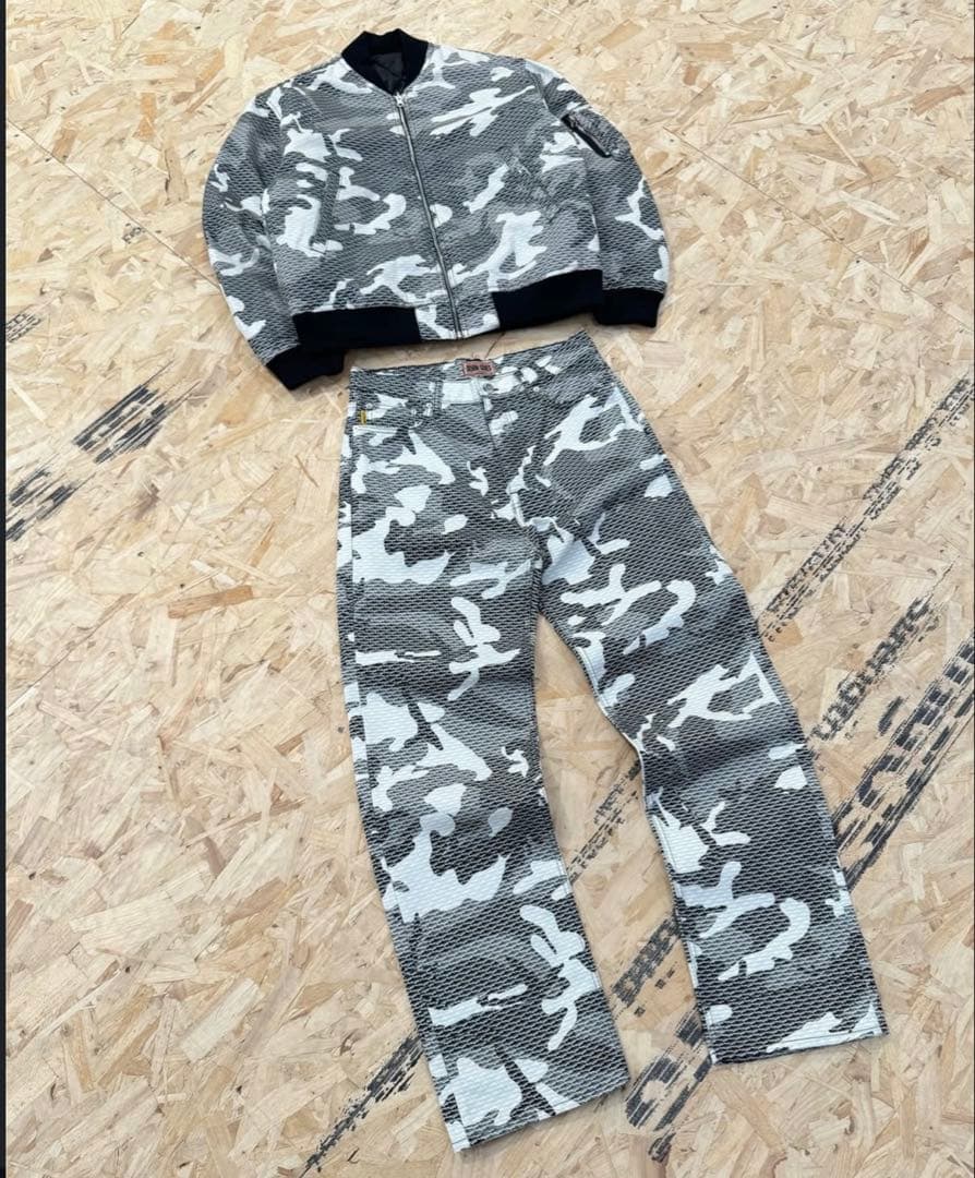 Corteiz 迷彩 リバーシブル　ジャケット