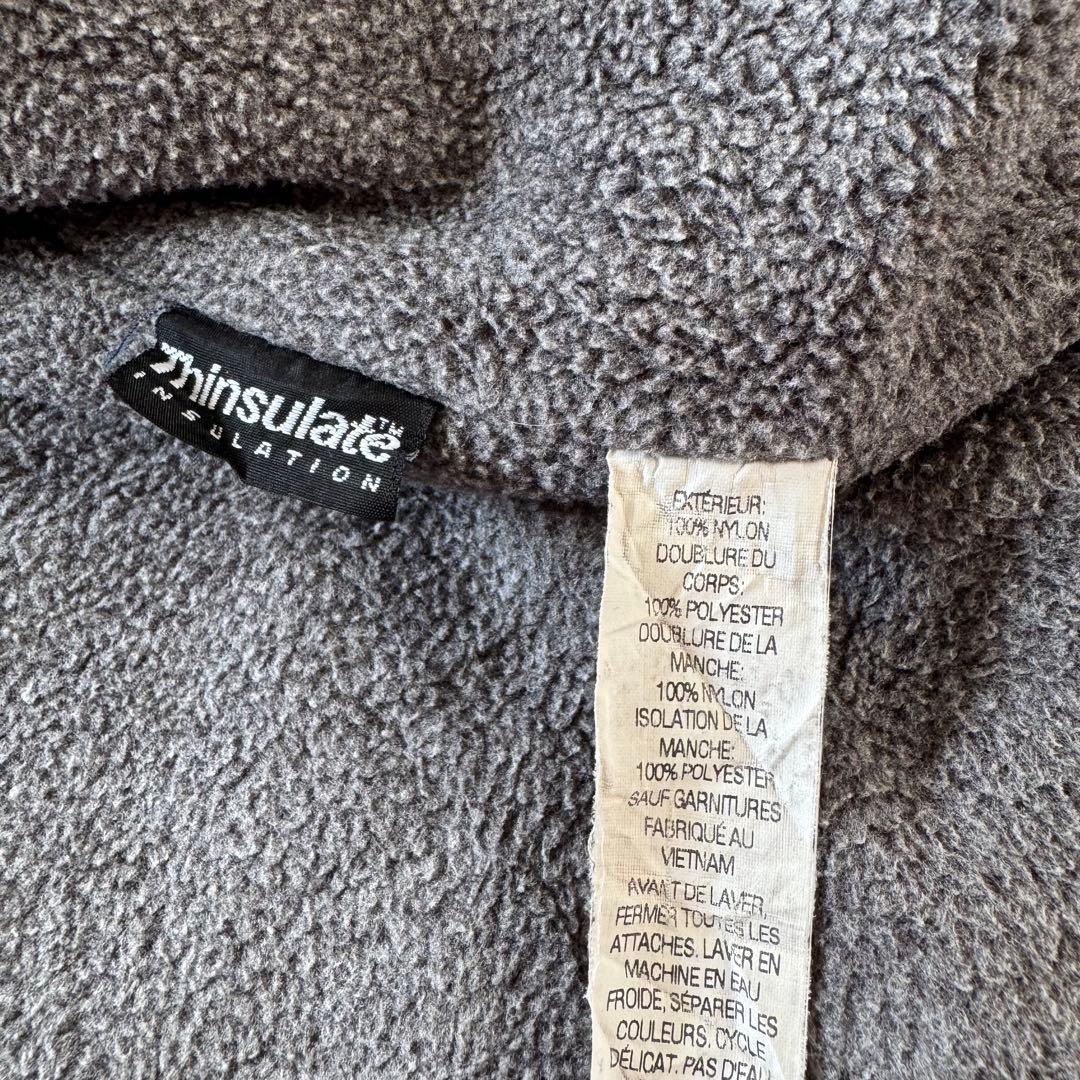 L.L.Bean エルエルビーンウォームアップジャケットくすみブルー短丈古着M