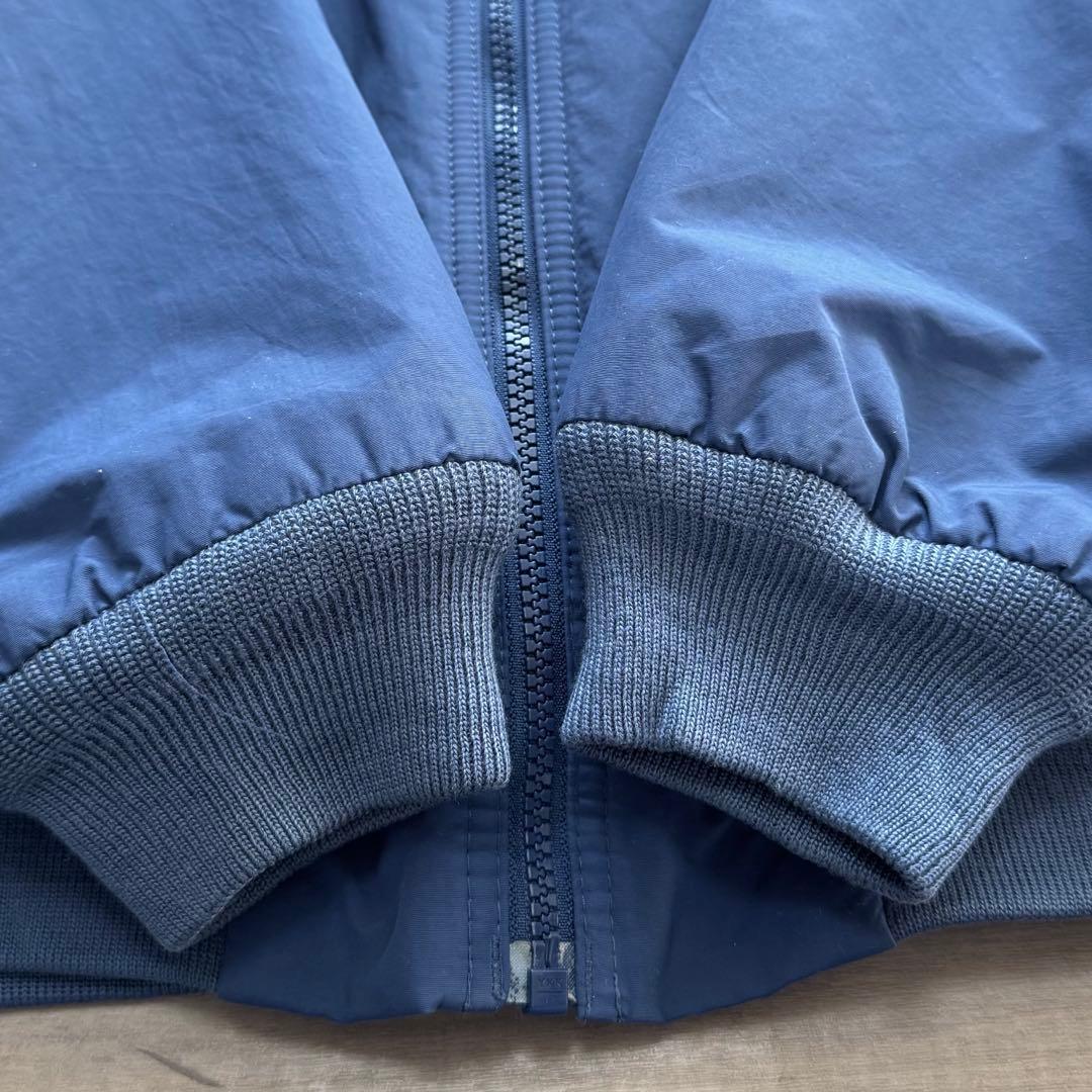 L.L.Bean エルエルビーンウォームアップジャケットくすみブルー短丈古着M