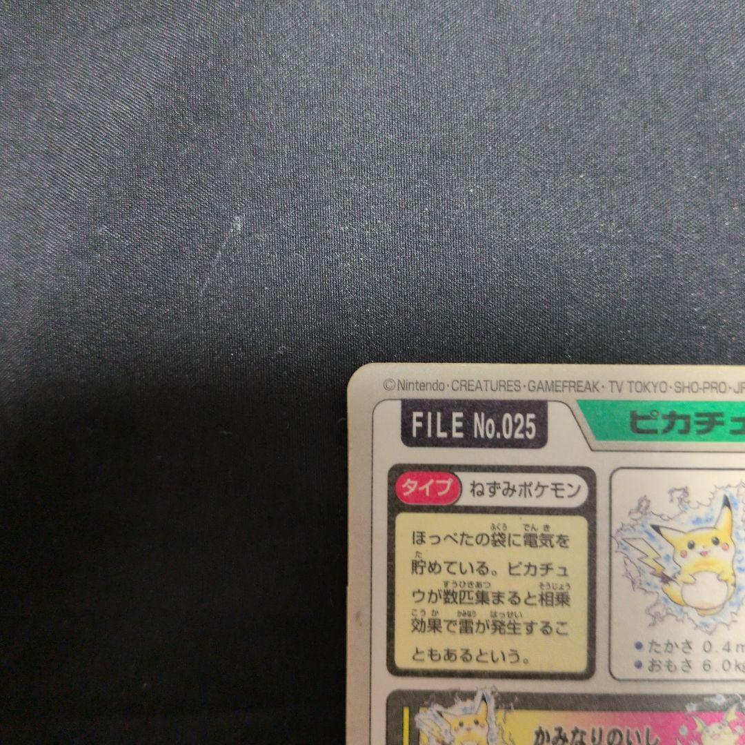 ポケモンカードダス　ピカチュウ　ライチュウ