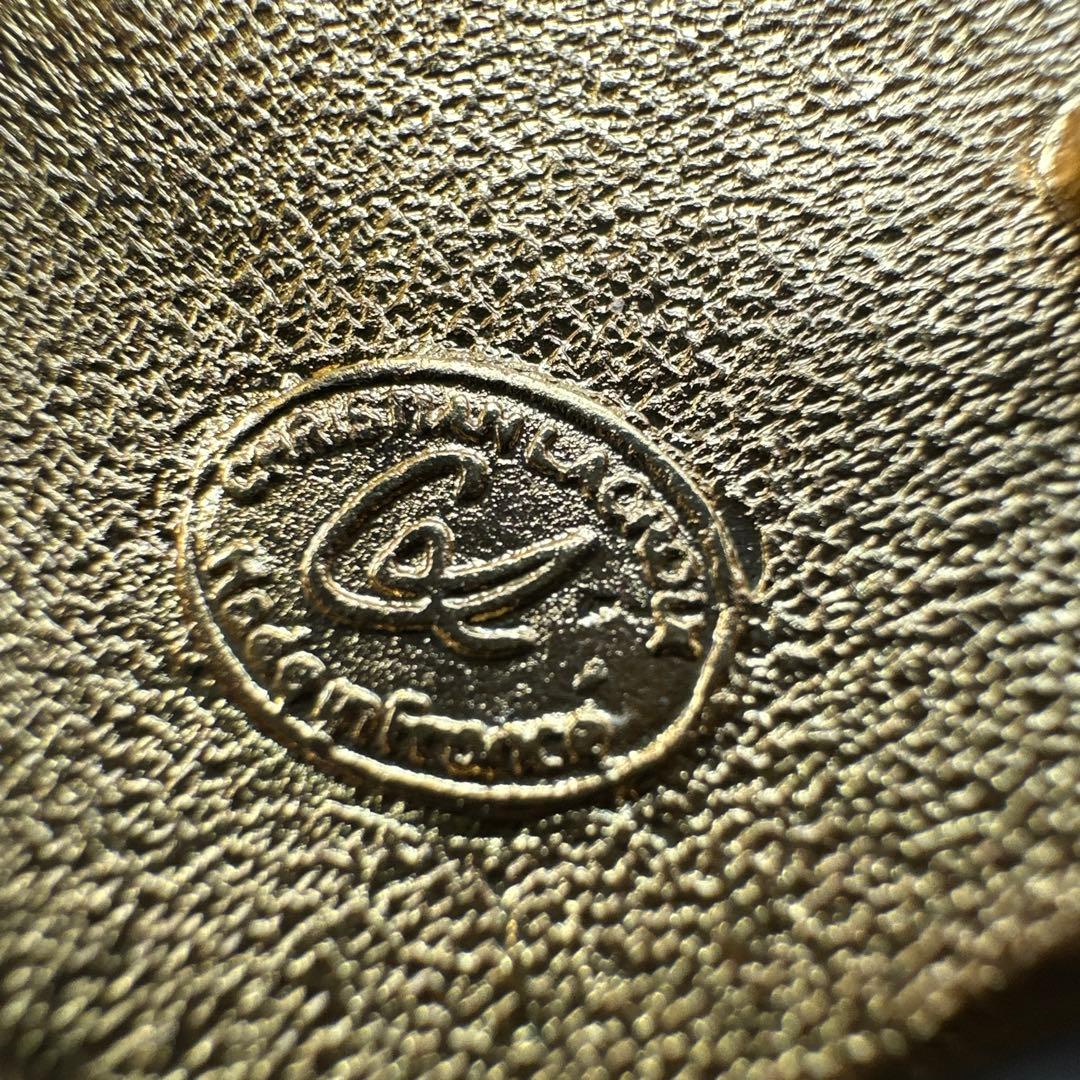 【vintage】訳あり　クリスチャンラクロワ　エナメル蝶ブローチ