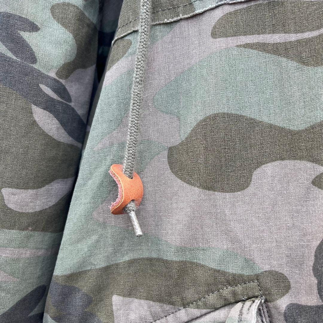 p*i様 Mr&Mrs ITALY ミリタリーコート 迷彩柄 コーラルピンクファ