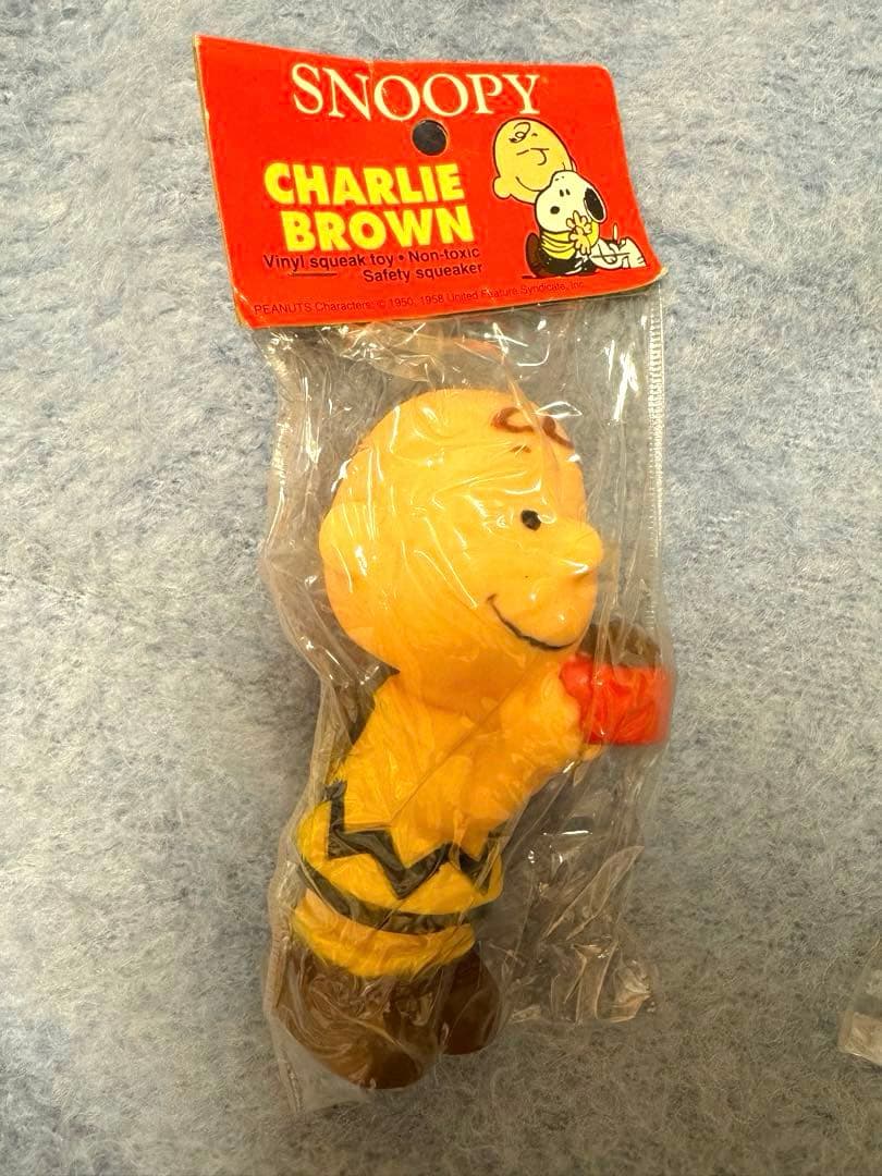 m*a様 【レア】スヌーピー仲間たち　ヴィンテージソフビ　5点セット　80' S