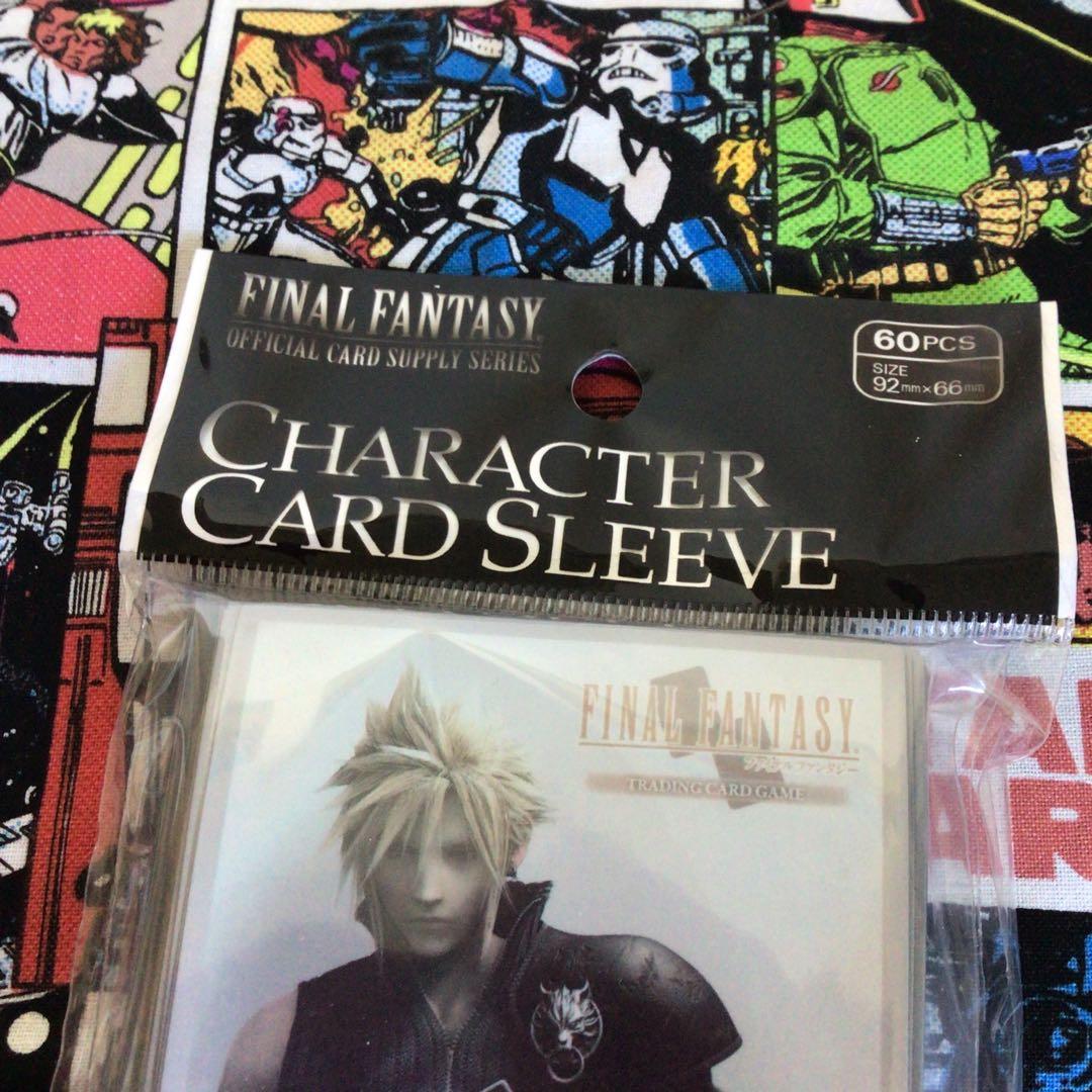 キャラクターカードスリーブ　ファイナルファンタジー　クラウド