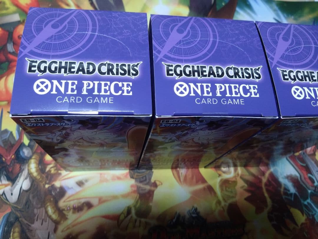 即購入可　EGGHEAD CRISIS 新品未開封　3BOXセット