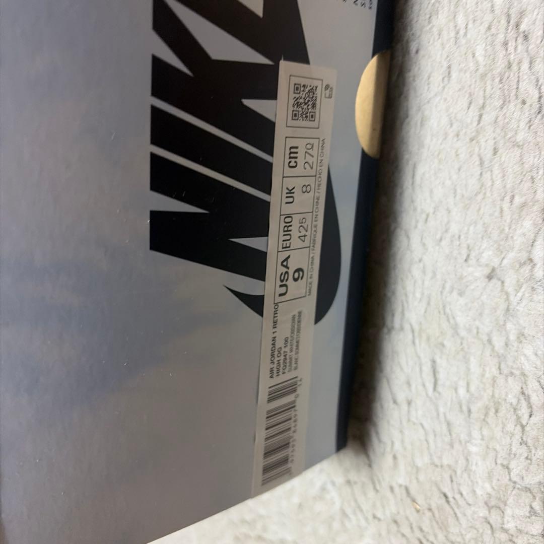 メ*ン様 Nike Air Jordan 1 High OG \"Denim\" 2