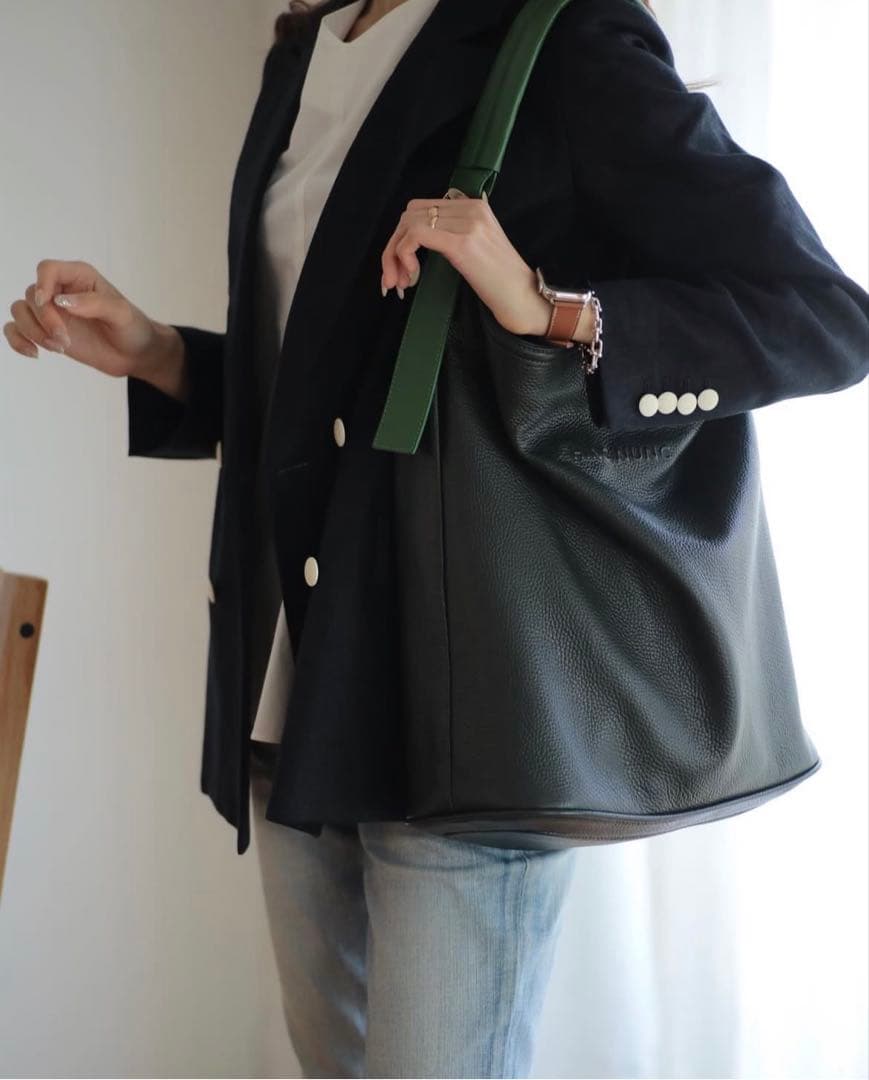 新品未使用 HINC NUNC レザー トートバッグ