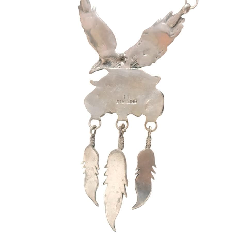 NAVAJO ナバホ Richard Begay ネックレス SV925