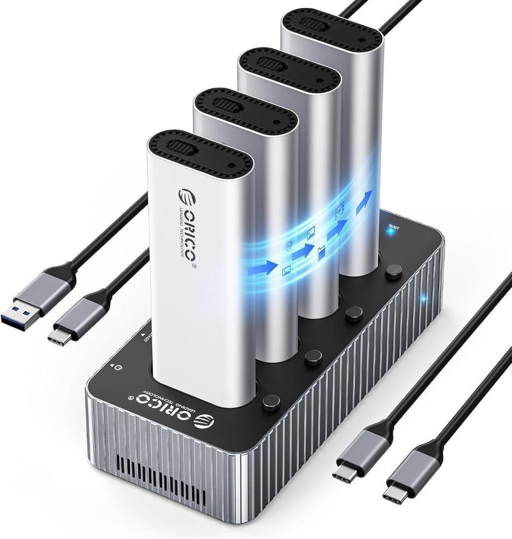 ORICO SSD クローン スタンド 40Gbps高速データ転送 M.2SSD