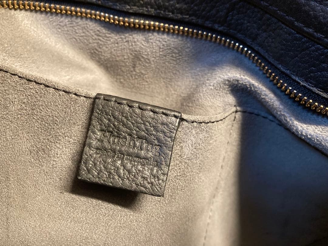 ハッシュタグ　メンズ　レザー トートバッグ