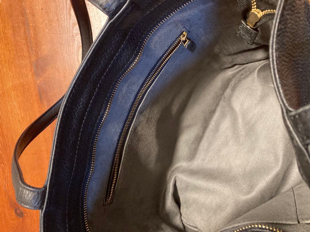 ハッシュタグ　メンズ　レザー トートバッグ