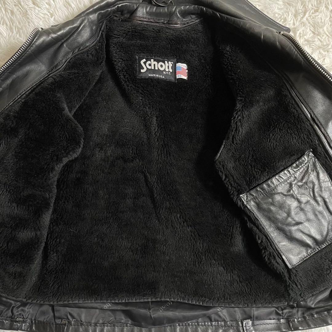 schott 643 レザージャケット トラッカージャケット