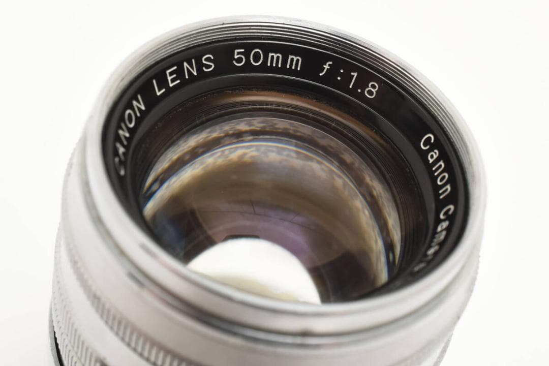 ★良品★CANON 50mm F1.8 初期 LEICA L39＃1117