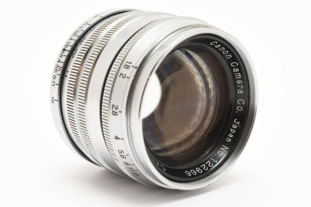 ★良品★CANON 50mm F1.8 初期 LEICA L39＃1117