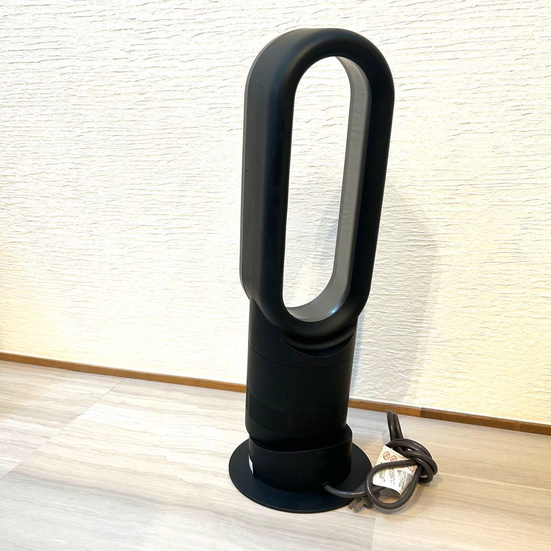 【中古美品】動作確認OK ダイソン AM05 ホット&クール 新品リモコン付 黒