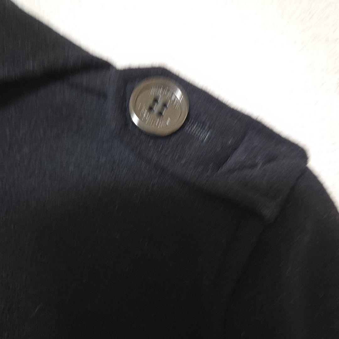 BURBERRY ブラック ダッフルコート 38