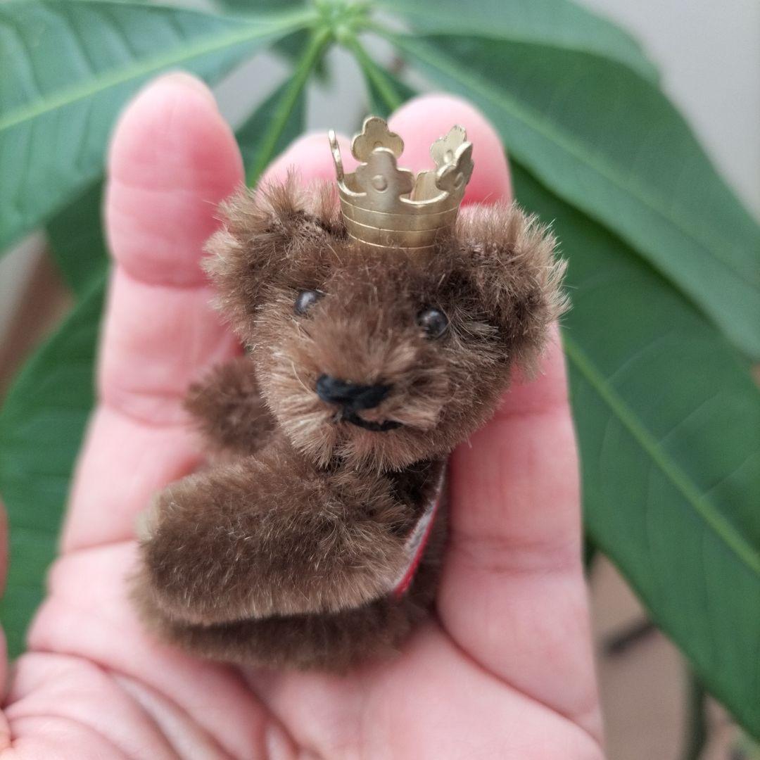 ドイツ　ビンテージ　schuco ベルリンベア　ミニチュアベア　シュコー ②