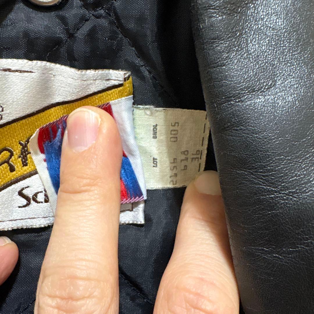 Schott NYC Perfecto ダブルライダースジャケット 36
